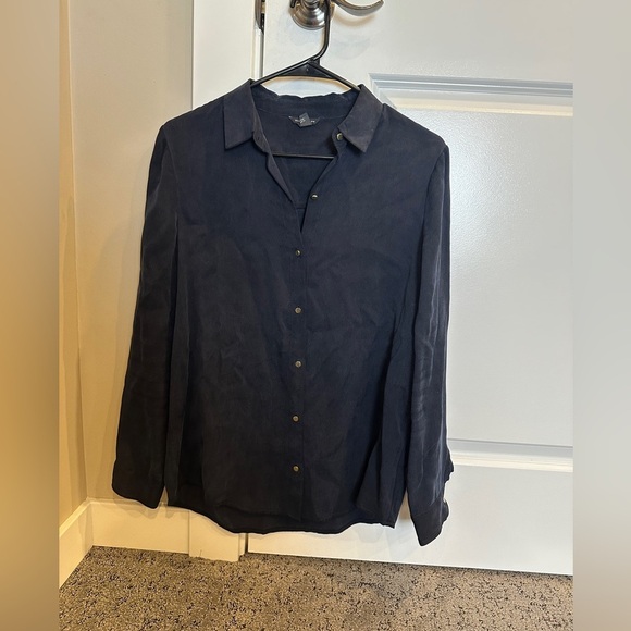 Club Monaco Tops - Club Monaco blue/ black Button Down Shirt